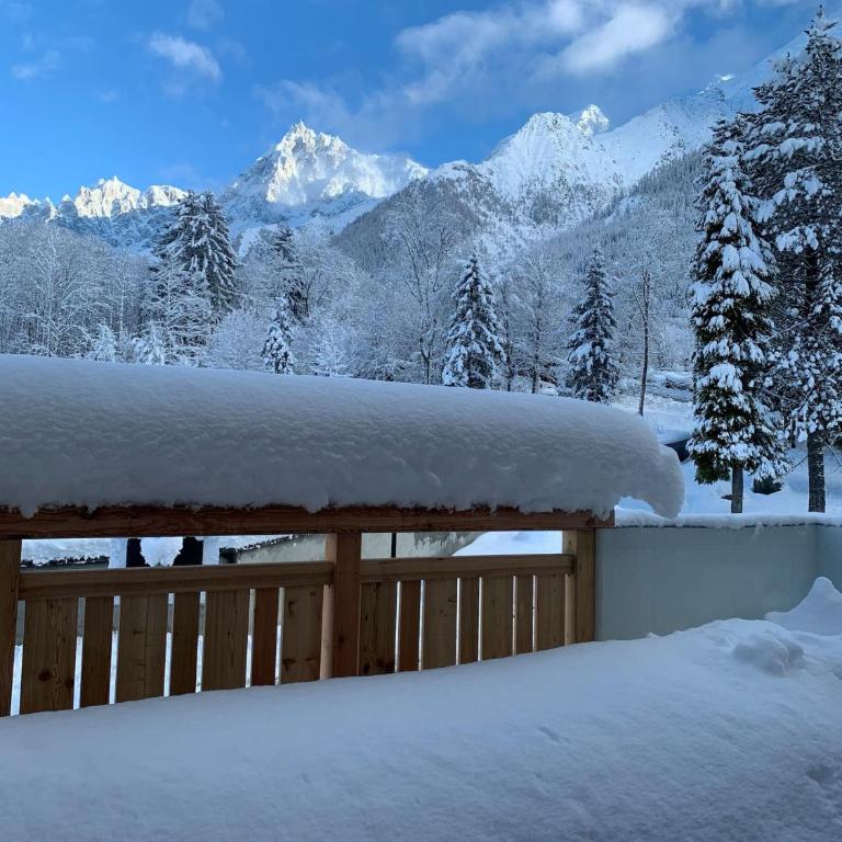 Terra Losa - Tout Nouveau - Centre des Houches - Point de Départ et D'arrivée TMB - Appartement 1 Chambre - 26