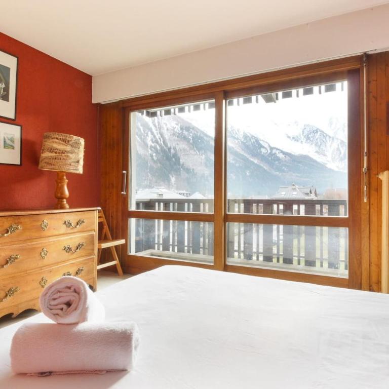 Makalu - View Mont-Blanc - Chamonix Center -8 pers - Apartamento - 4