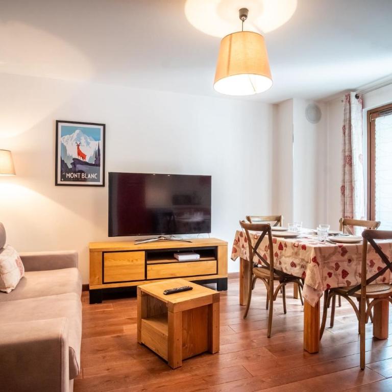 Les Alpes 3 - Central - Rénové - Vue sur la chaîne du Mont-Blanc - Apartment mit 1 Schlafzimmer - 2