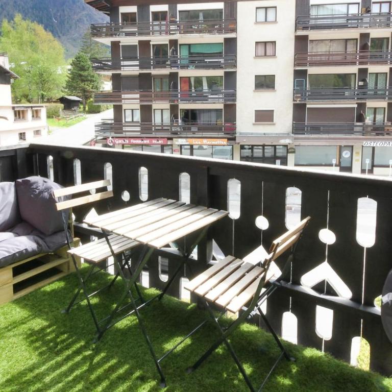 Les Dryades - Rénové - Balcon avec vue Mt Blanc - Appartement - 5