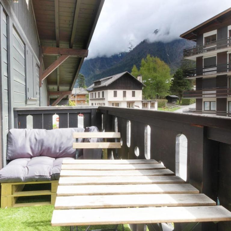 Les Dryades - Rénové - Balcon avec vue Mt Blanc - Appartement - 11