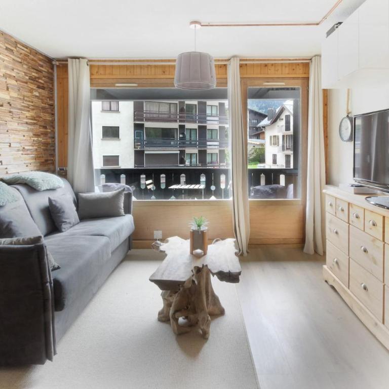 Les Dryades - Rénové - Balcon avec vue Mt Blanc - Appartement - 8