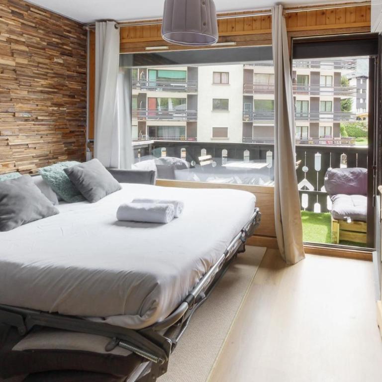 Les Dryades - Rénové - Balcon avec vue Mt Blanc - Appartement - 13