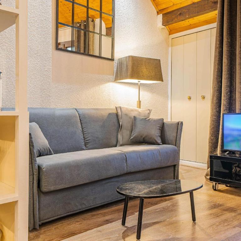 Chamour - A duplex apartment with Mont-Blanc view - Apartment - 5