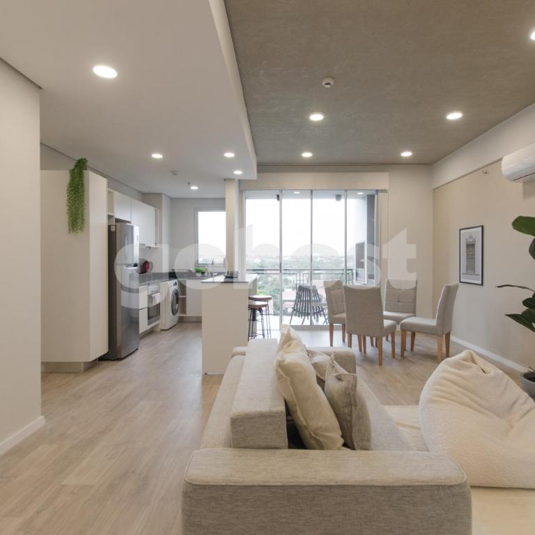 Comfortable minimalist Villa Morra apartment - Apartment - 7