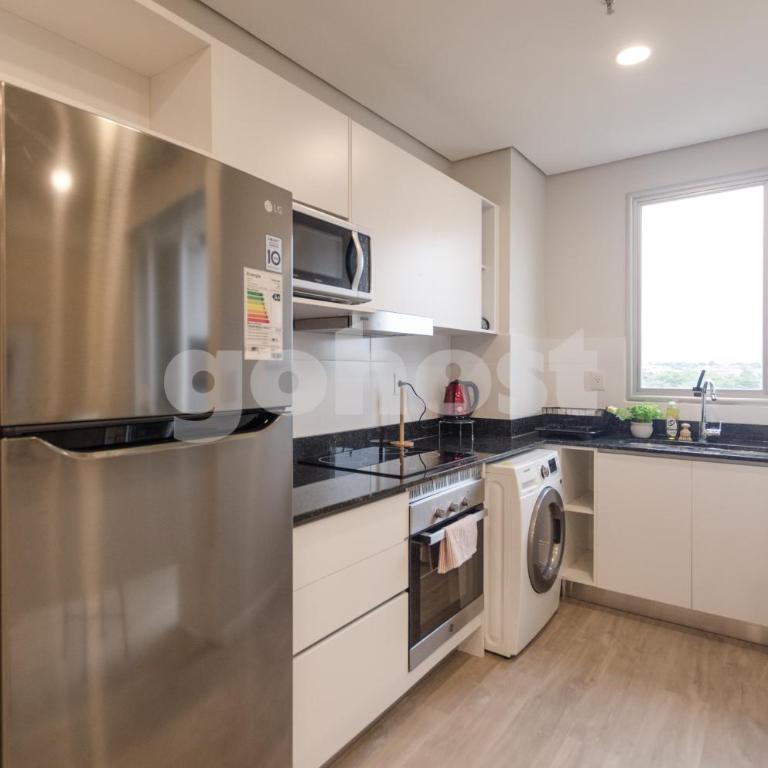 Comfortable minimalist Villa Morra apartment - Apartment - 11