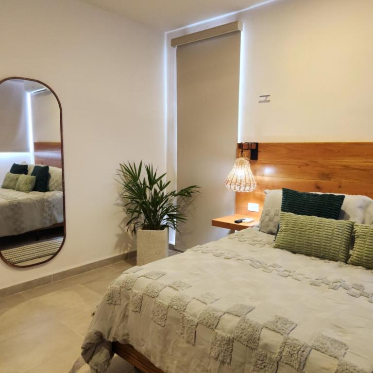 Comfortable private apartment AC near Montejo - Las Huayitas - One-Bedroom Apartment - 4