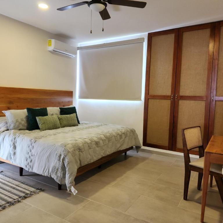 Comfortable private apartment AC near Montejo - Las Huayitas - One-Bedroom Apartment - 5