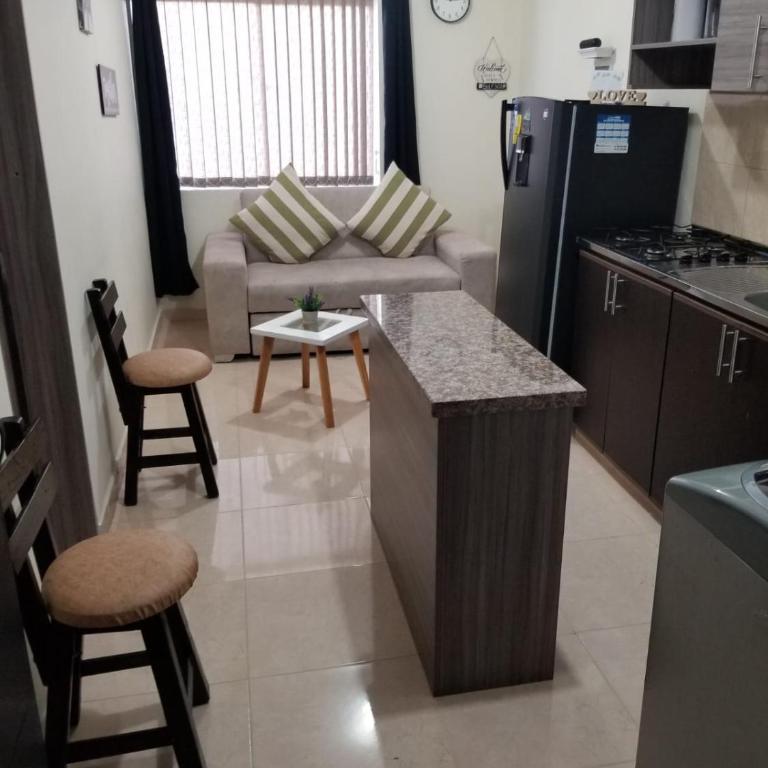 APARTAESTUDIO en el Norte de Armenia, en la via a Salento y Filandia Con parqueadero de carro - Apartamento de 1 dormitorio - 1
