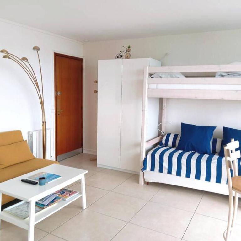 T1 bis neuf avec petite chambre à 150m de la plage - Apartamento de 1 dormitorio - 6