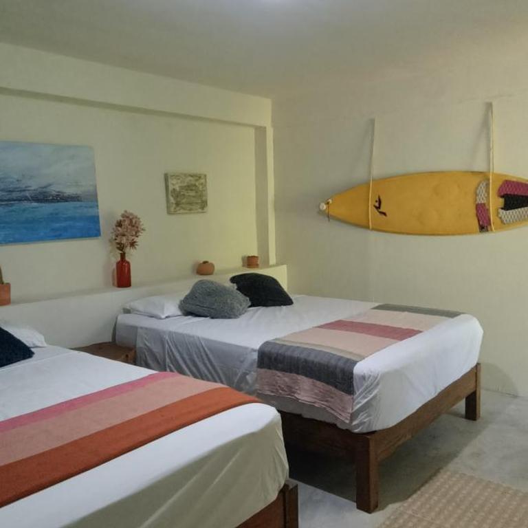 Mar de Fondo - Habitación Doble Estándar con 2 camas dobles - 2
