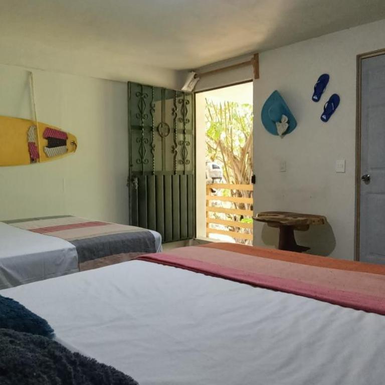 Mar de Fondo - Habitación Doble Estándar con 2 camas dobles - 3