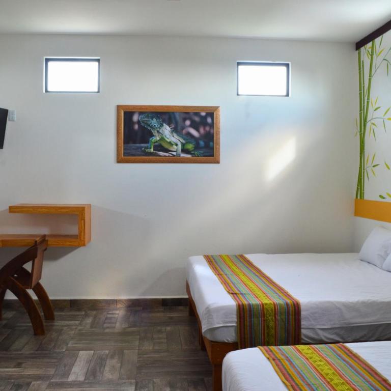 Hotel Axolotl - Habitación Doble - 2 camas - 8