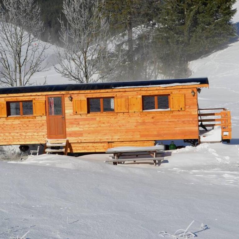 Les Roulottes de Méaudre - Désirée - Chalet 1 Chambre - 4