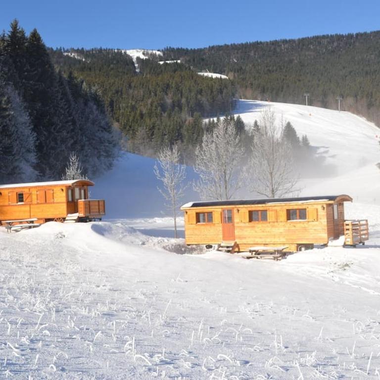 Les Roulottes de Méaudre - Désirée - Chalet 1 Chambre - 11