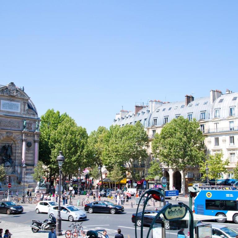Apolline - Luxury 3BR Suite Quai Saint-Michel Cathedral Views - Appartement 3 Chambres - 16
