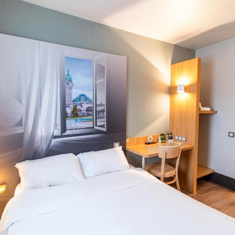 B&B HOTEL Limoges 1 - Chambre Double - Accessible aux Personnes à Mobilité Réduite - 1
