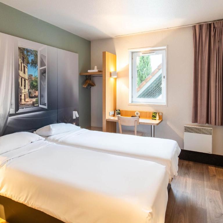 B&B HOTEL Limoges 1 - Chambre Lits Jumeaux - 1