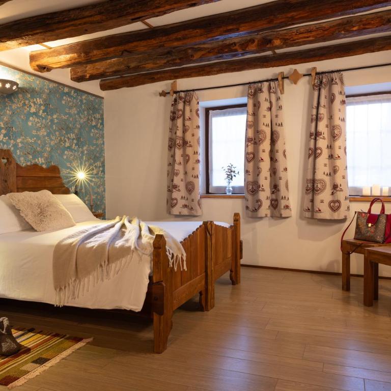 Chalet d'Aoste - Camera Matrimoniale con Bagno Privato - 40