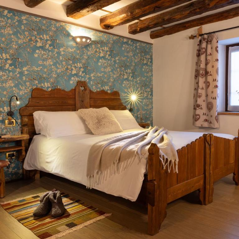 Chalet d'Aoste - Camera Matrimoniale con Bagno Privato - 2