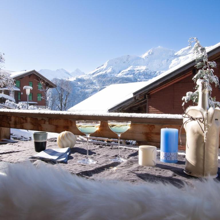 Chalet Sole - Apartment mit Balkon - 12
