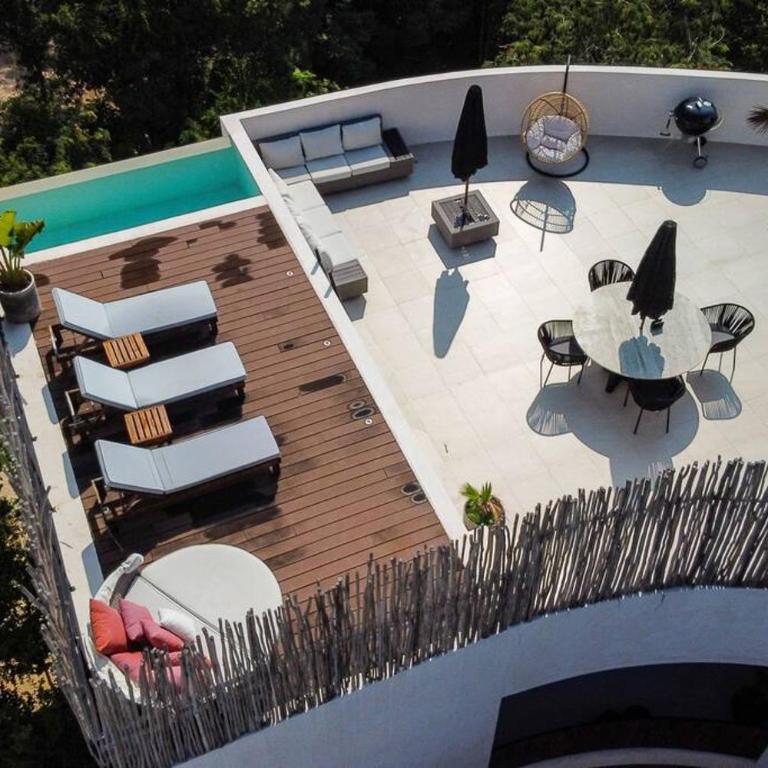 7 BDR Luxury Villa, Tulum's Best Infinity Pool, Near Beach - Villa - 15