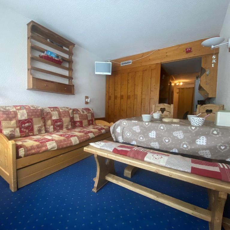 Studio ski aux pieds avec balcon aux Arcs 1800 - FR-1-346-561 - Studio - 1