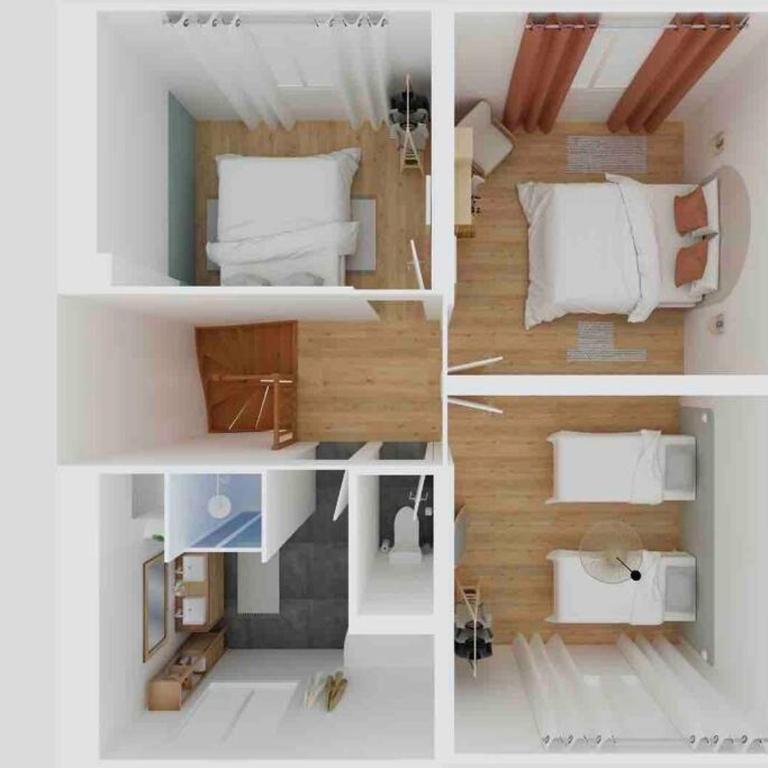 Maison 6pers / 1,2km de la plage / SmartTV / Fibre - Casa con 3 Camere da Letto - 16
