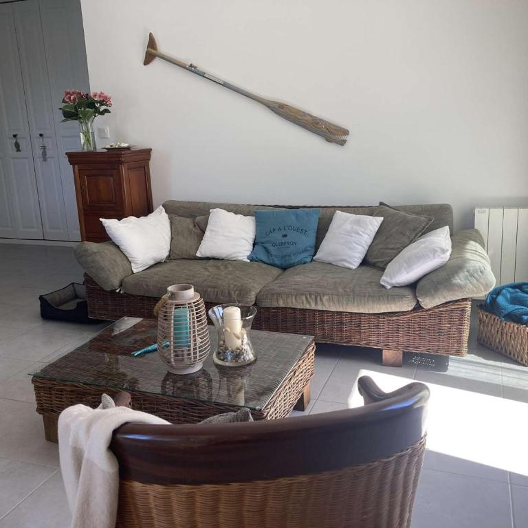 Maison 5P à Quiberon, 130m², proche plage, terrasse sud, jardin, garage, accepte animaux - FR-1-478-12 - Villa - 4