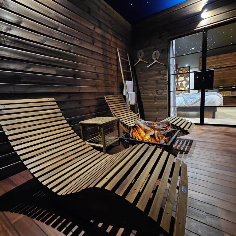 Le Chalet Loft Spa - Appartement 1 Chambre - 39