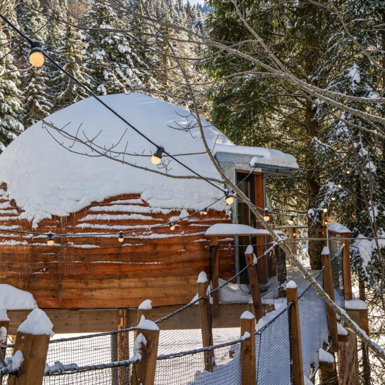Dôme panoramique tout confort au cœur du Vercors - Chalet - 92