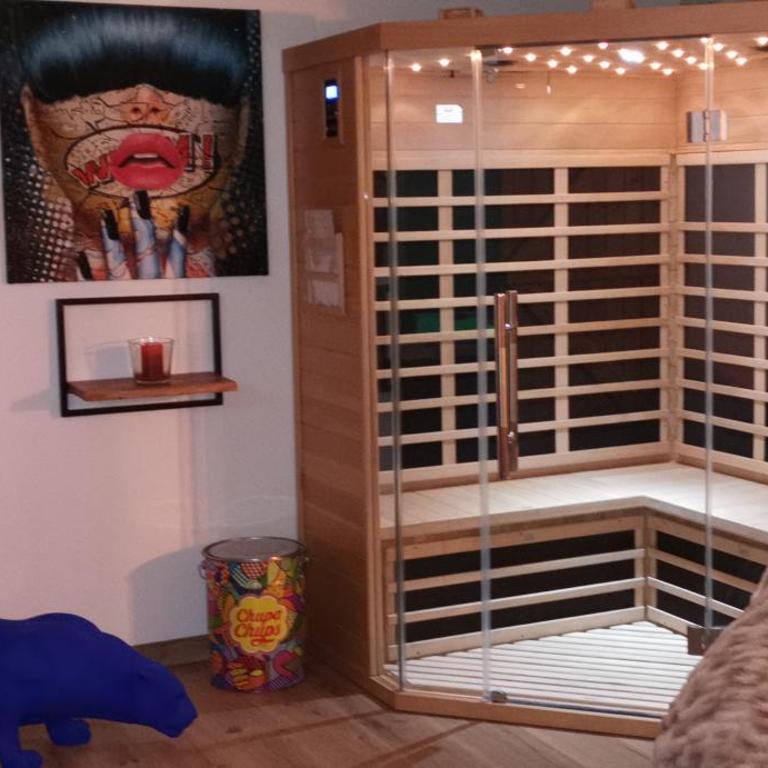 Gîtes déco pop et chaleureuse avec jacuzzi, sauna, piece coquine - Maison 1 Chambre - 17