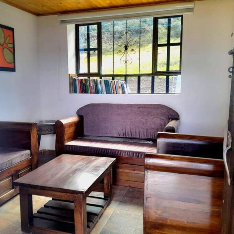 Casa campestre con espectacular vista al embalse de Guatavita - Two-Bedroom House - 17