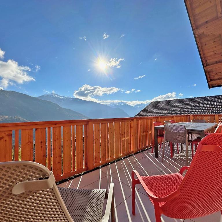 The Laughing Cow - 10 mns from Sion and ski - Apartment mit Blick auf die Berge - 18
