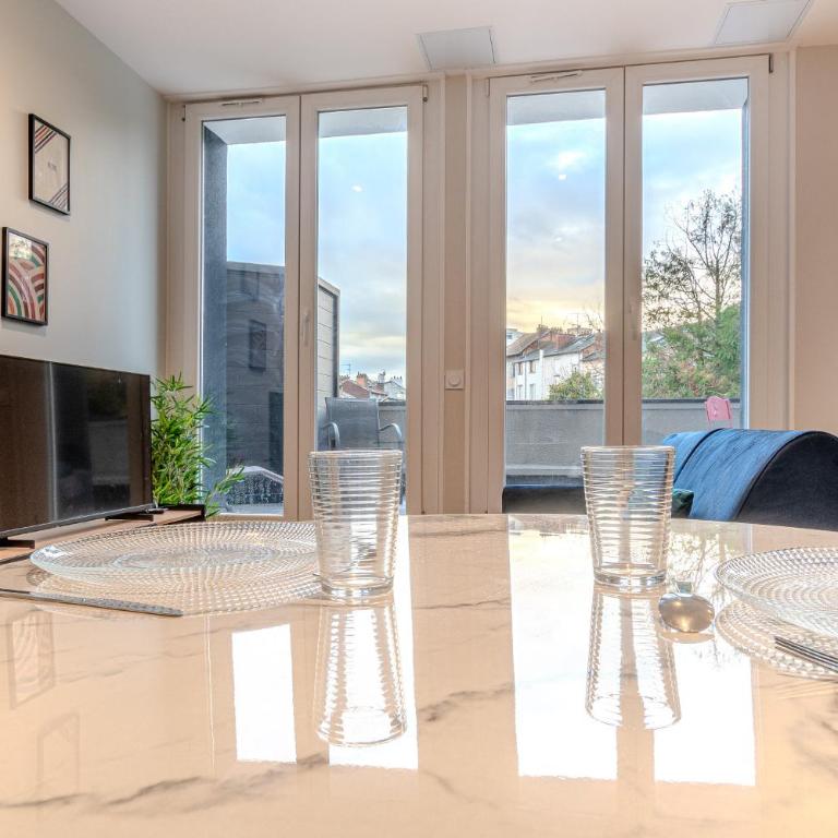 La Terrasse du Bac, Terrasse-Proche gare-Lumineux - Appartement 1 Chambre - 5