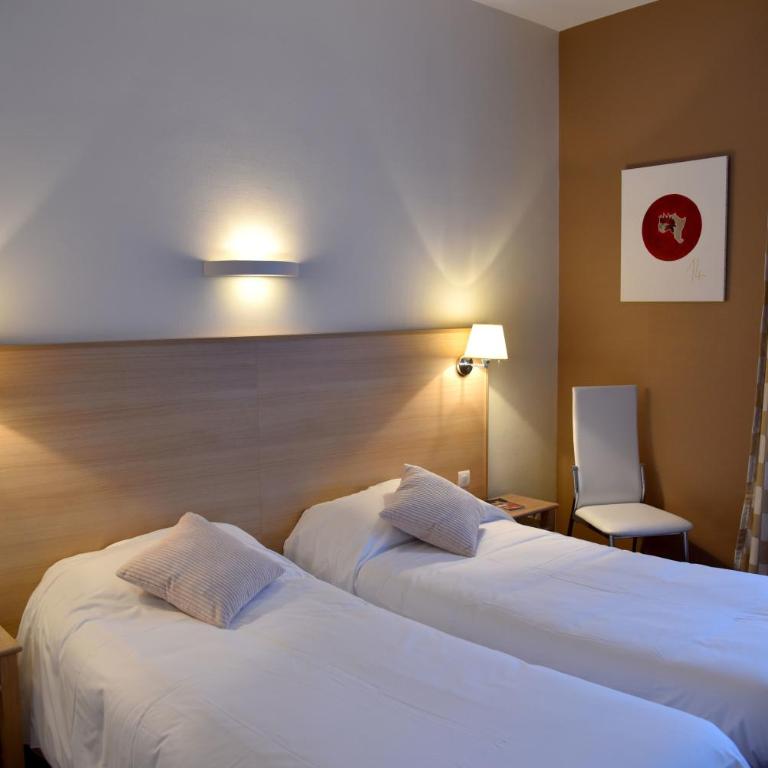 The Originals City, Hôtel Chantecler, Le Mans - Deux Chambres Doubles Adjacentes - 1