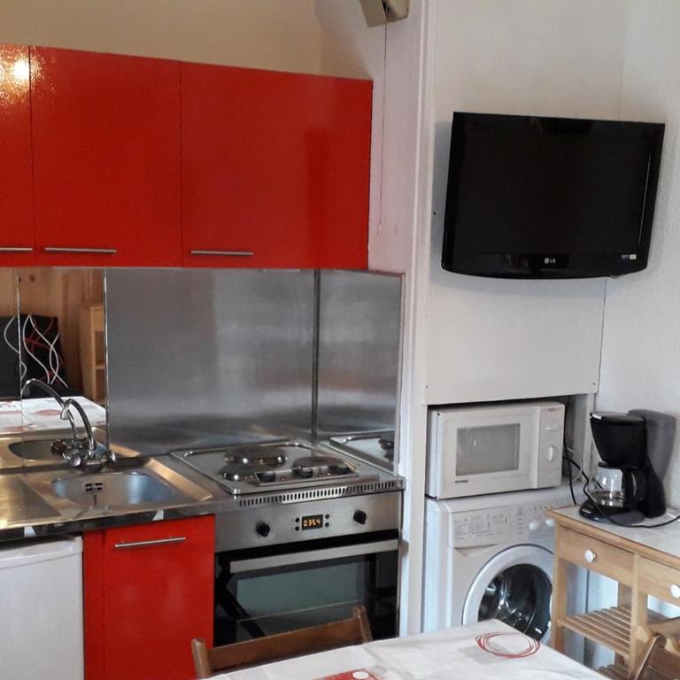 Studio cabine 4 pers avec balcon - Animaux admis - FR-1-263-5 - Monolocale - 2