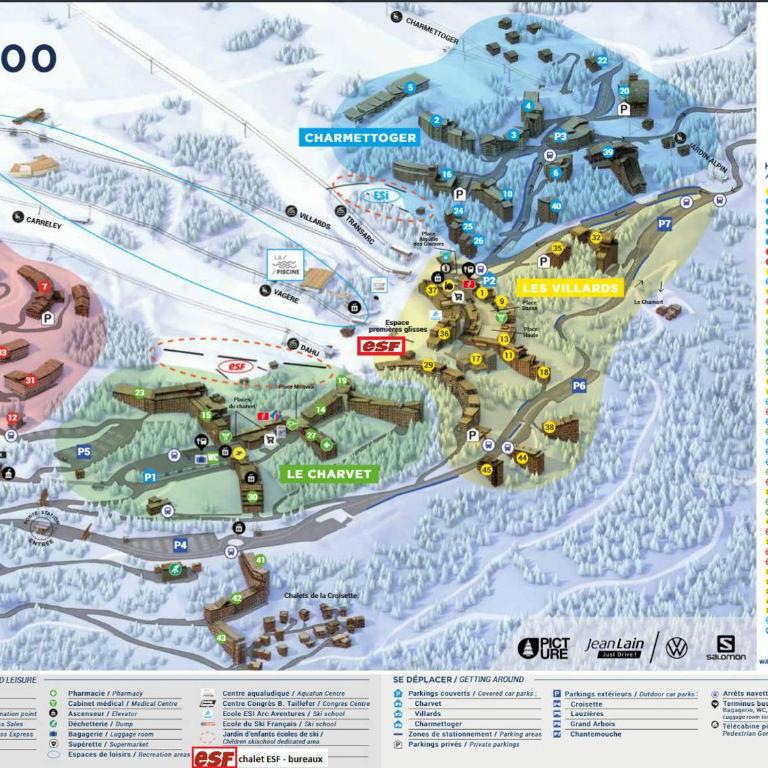Appart 2 pièces, 6 pers, balcon, parking, Arc 1800 - FR-1-411-174 - Appartement (6 Adultes) - 15