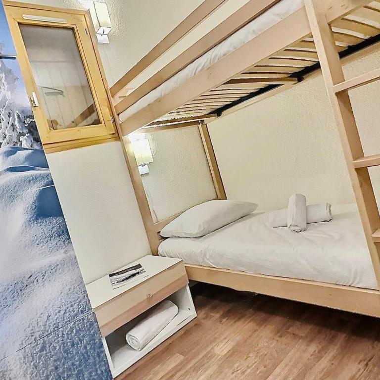 Studio cabine pour 4 au pied des pistes à Tignes, balcon sud - FR-1-411-486 - Monolocale - 8