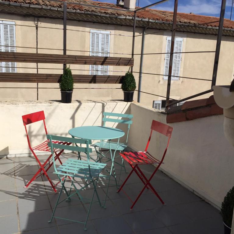 centre h2 Arènes appartement charme Rooftop - Two-Bedroom Apartment - 44