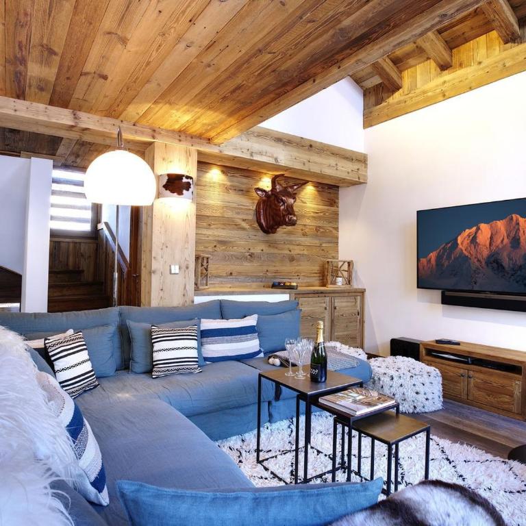 Chalet élégant 4* à Méribel, proche télécabine Olympe, 4 chambres, dortoir, hammam et cheminée - FR-1-566-32 - Chalet (12 Adulti) - 15