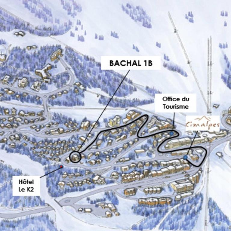 Appartement chaleureux avec cheminée et parking à Courchevel - FR-1-564-55 - Appartamento (6 Adulti) - 10
