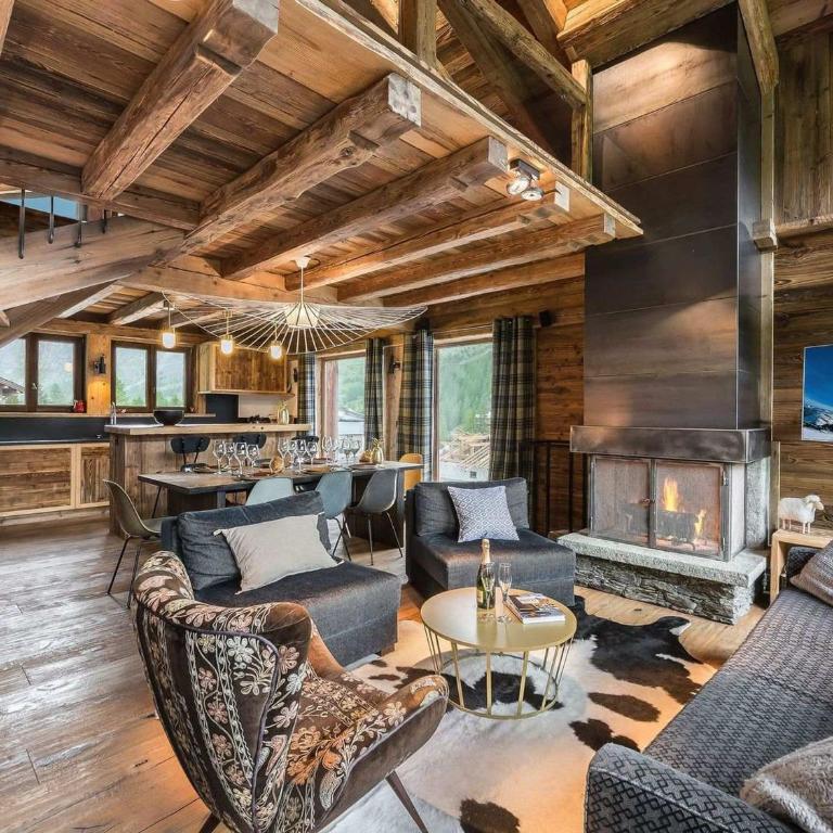 Chalet de Luxe à Val d'Isère avec Jacuzzi et Hammam - FR-1-567-8 - Chalet (10 Adultes) - 1