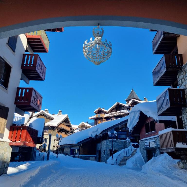 Arc 1950, Sources de Marie, 6-8 personnes, 70 m2, calme et spacieux, au pied des pistes, classement 5 Cristaux Paradiski - Apartment mit 2 Schlafzimmern - 28