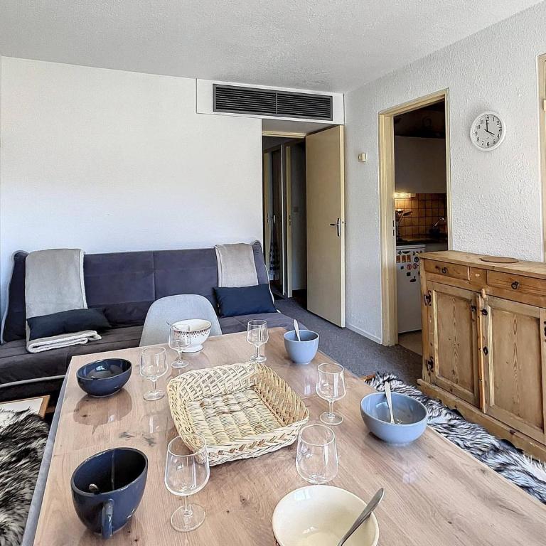 Appartement lumineux 2P+cabine, pied des pistes, balcon - Appartamento con 1 Camera da Letto - 11