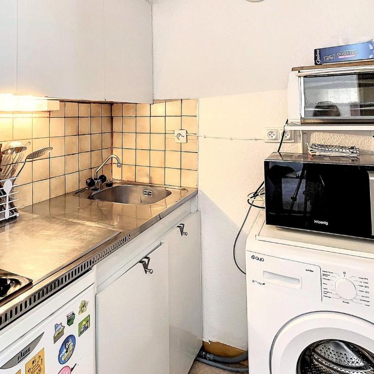 Appartement lumineux 2P+cabine, pied des pistes, balcon - Appartamento con 1 Camera da Letto - 12