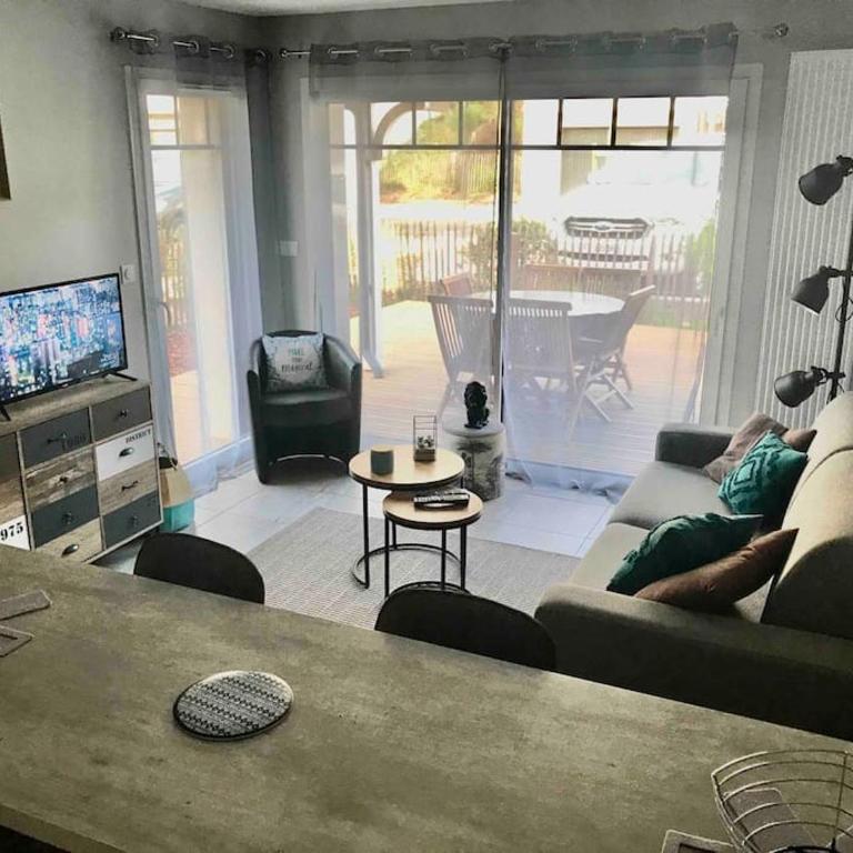 La Cigale du Pyla, au cœur de l'écoquartier avec piscine commune - Casa con 1 dormitorio - 20