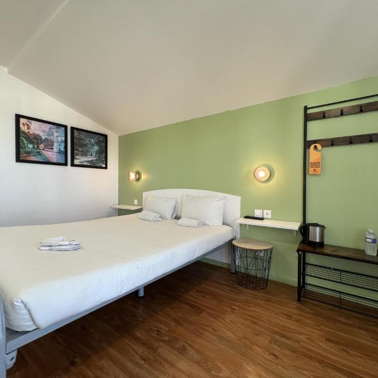 St Christopher's Paris - Canal - Chambre Double avec Salle de Bains Commune - 1