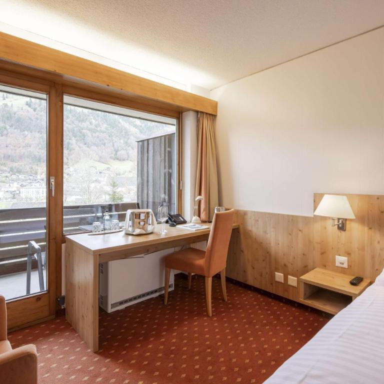 Hotel Restaurant Bänklialp - Doppelzimmer mit Bergblick - 3