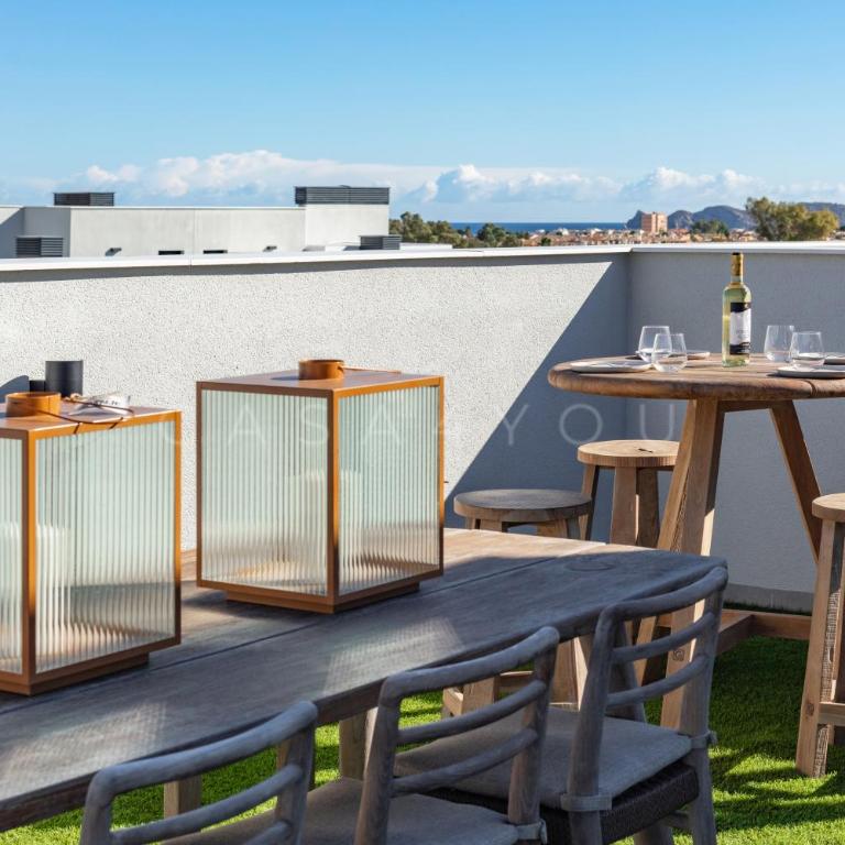 Casa Nimasa in Javea! Geweldig penthouse met dakterras en jacuzzi - Apartamento de 3 dormitorios - 35
